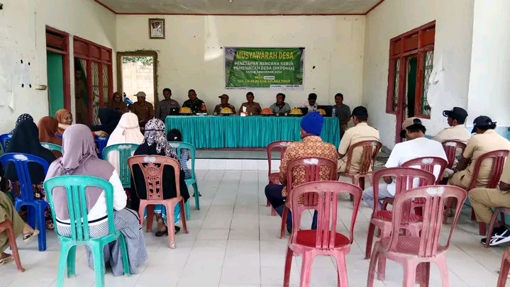 Musyawarah desa penetapan rencana kerja pemerintah desa (RKPD)