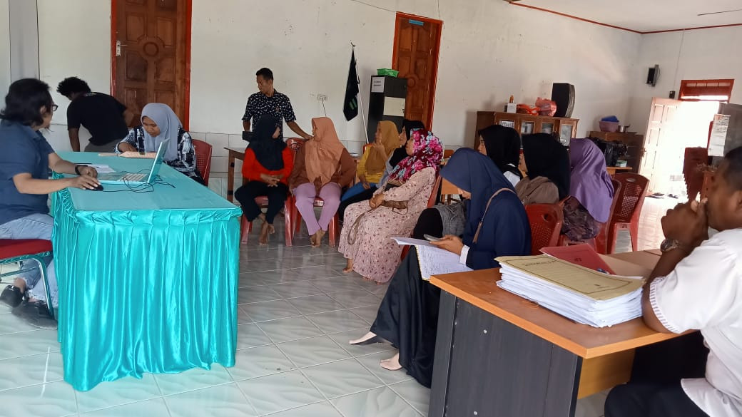 Pendampingan Pembentukan Rumah Desa Sehat (RDS)