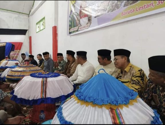 Kegiatan Tahunan Halal Bihalal Desa Baruta Lestari