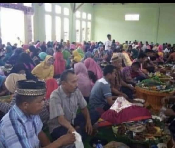 Kegiatan Tahunan Halal Bihalal Desa Baruta Lestari