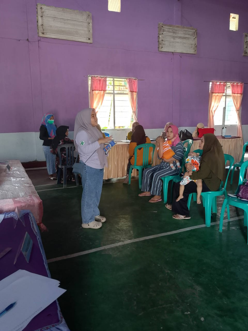 Kegiatan Posyandu Bayi Balita dan lansia