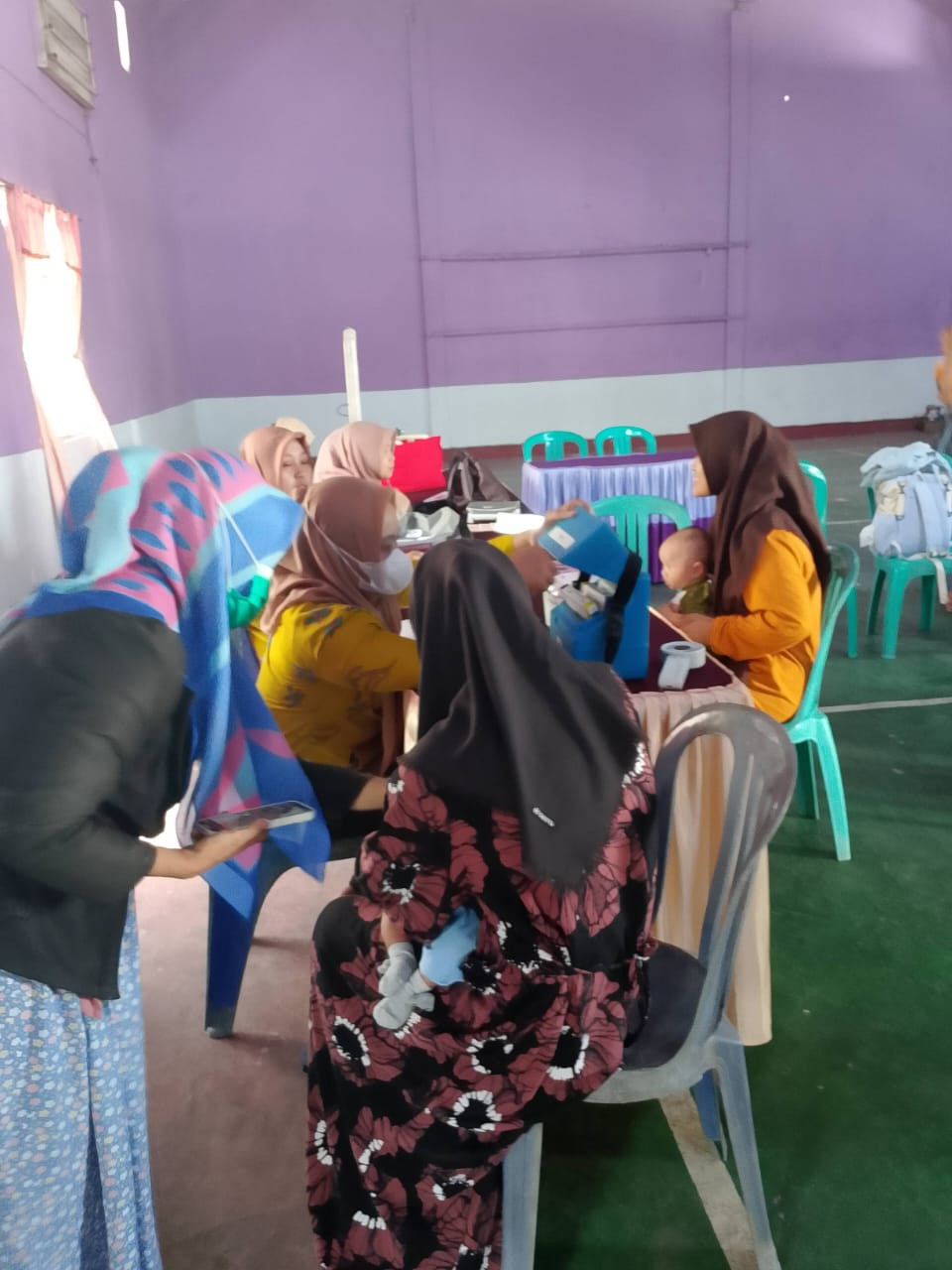 Pelaksanaan Posyandu Bayi Balita, Ibu Hamil dan Lansia