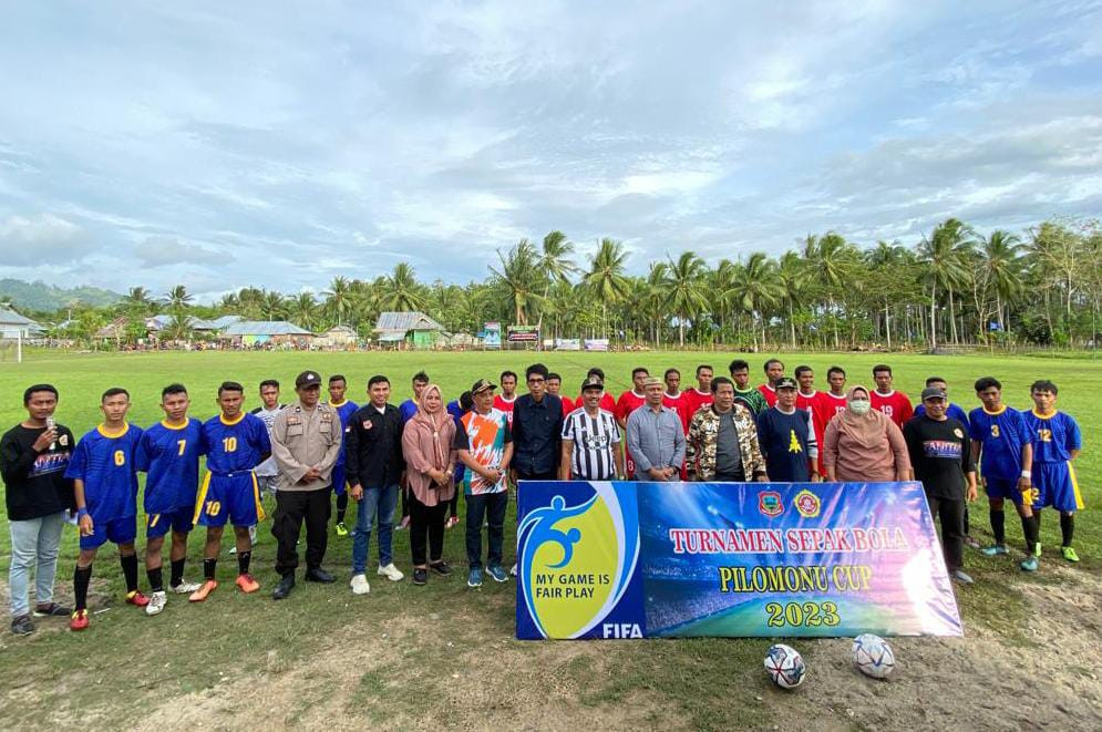 Pembukaan Turnamen Sepak Bola Antar Dusun
