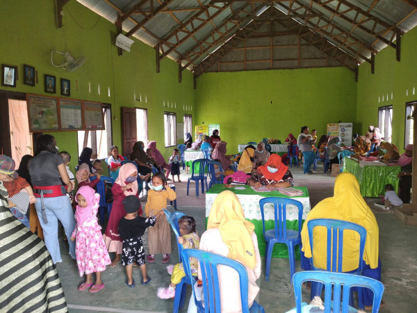 Pelaksanaan Posyandu dan Pemberian Makanan Tambahan