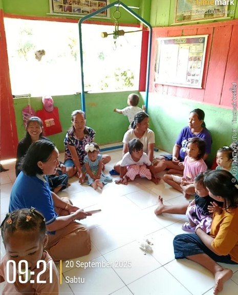 Pembinaan kelompok Bina Keluarga Balita (BKB)