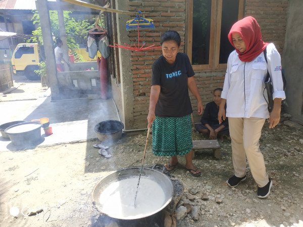 pembinaan UPPKS Siarendengan kampung KB Pasir putih 