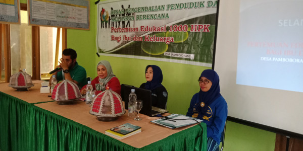 pertemuan edukasi 1000 HPK Bagi ibu dan keluarga