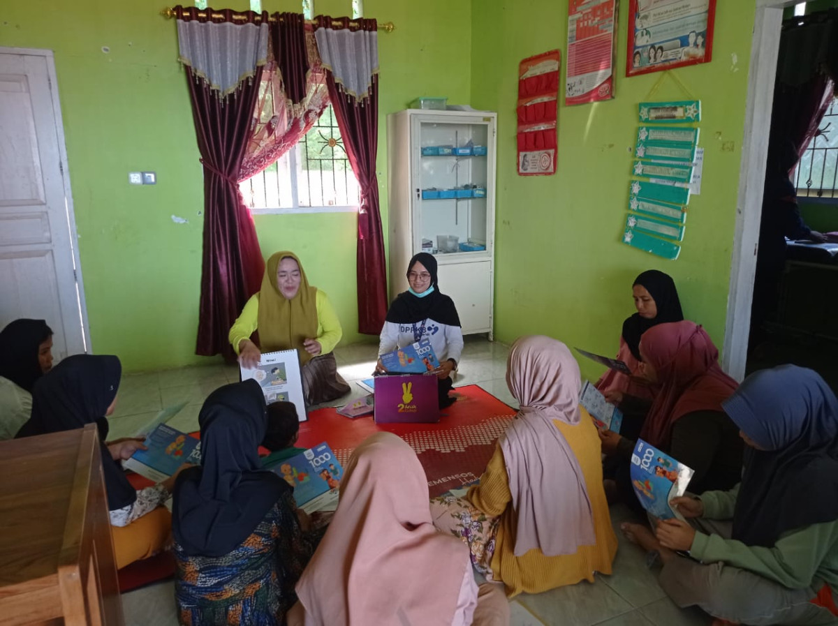 Foto kegiatan kelas ibu hamil