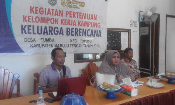 Pertemuan Pokja Kampung KB Desa Tumbu