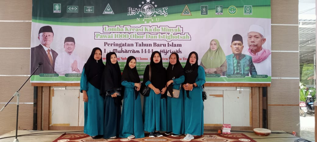 Antusias Tim Penggerak PKK Desa Tumbu dalam mengikuti lomba