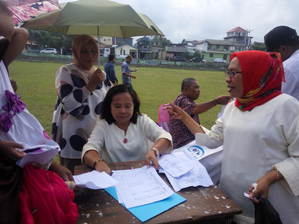 Kegiatan Integrasi Kampung KB di Lapangan Latukau Batu Merah 