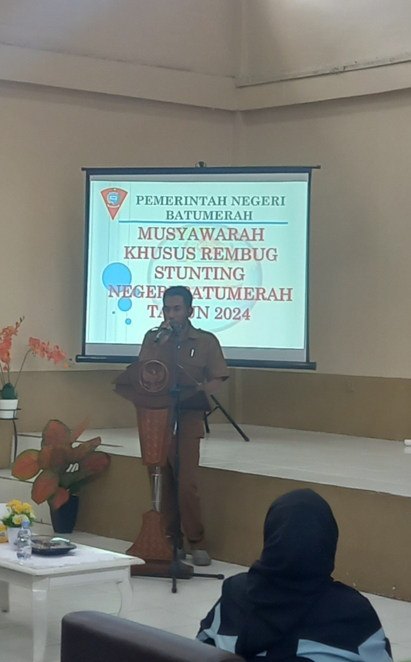 Musyawarah Khusus Rembug Stunting Negeri Batumerah Tahun 2024-2025