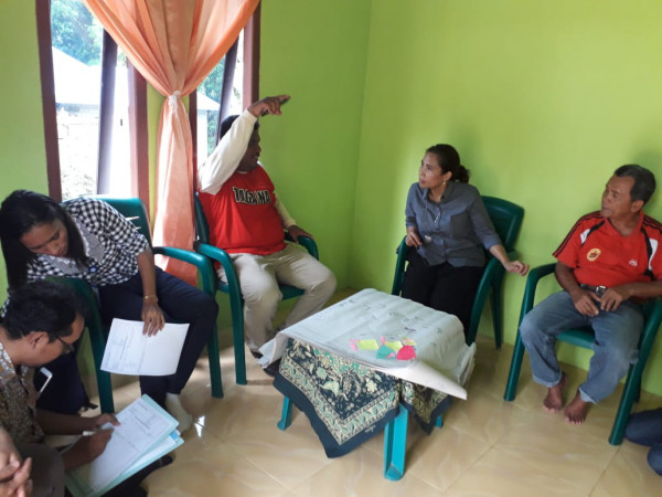 Tim Wasnal BKKBN RI langsung mewawancarai Kepala Desa, kader, dan Warga Kampung KB
