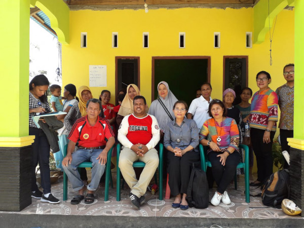 Kunjungan Pengawasan Fungsional (Wasnal) BKKBN RI ek Kampung KB Air Tenggelam