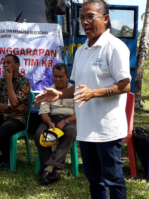 Kader Pintar memberikan penyuluhan tentang BKB