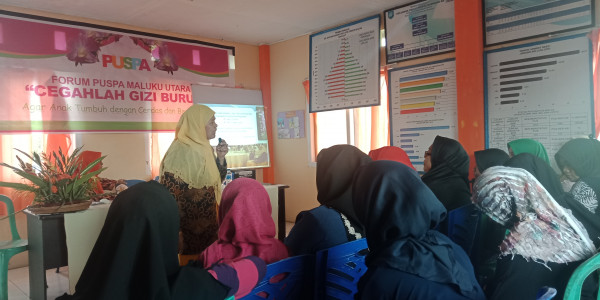 Pembinaan BKB oleh Forum Puspa Maluku Utara