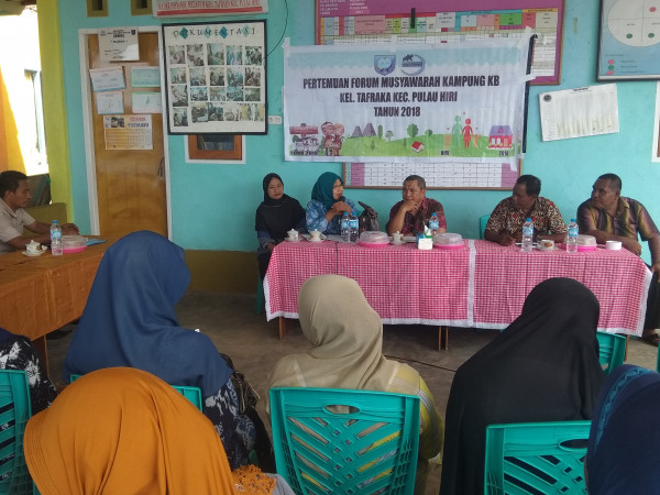 Forum Musyawarah  Kampung KB Luri Dengo