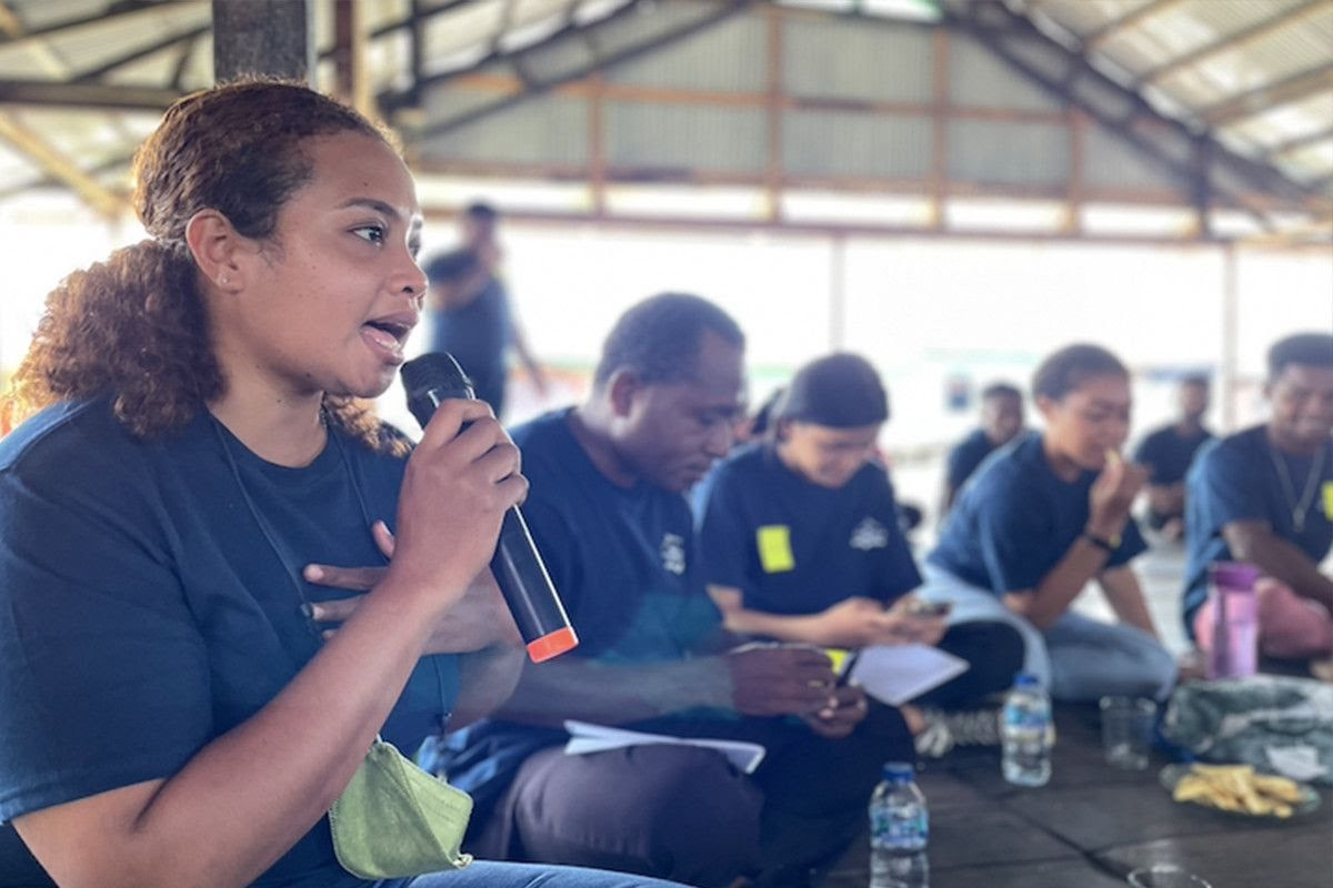 Pemuda Adat Kampung Yoboi Gali Potensi Sagu Papua Lewat Sekolah Lapang Kearifan Lokal