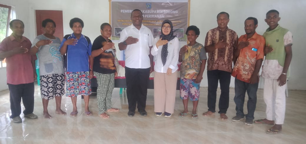 Kerjasama antara Dinas Perikanan dengan Pemerintah desa tentang pengelolaan ikan