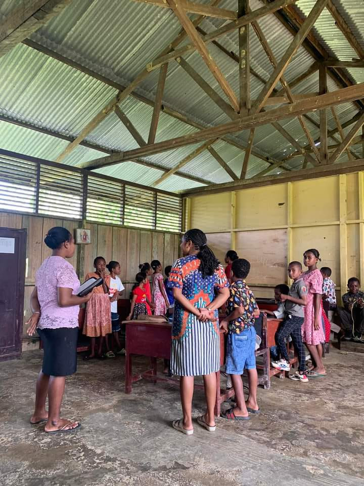 IBADAH SEKOLAH MINGGU DI KAMPUNG KB SEGUN