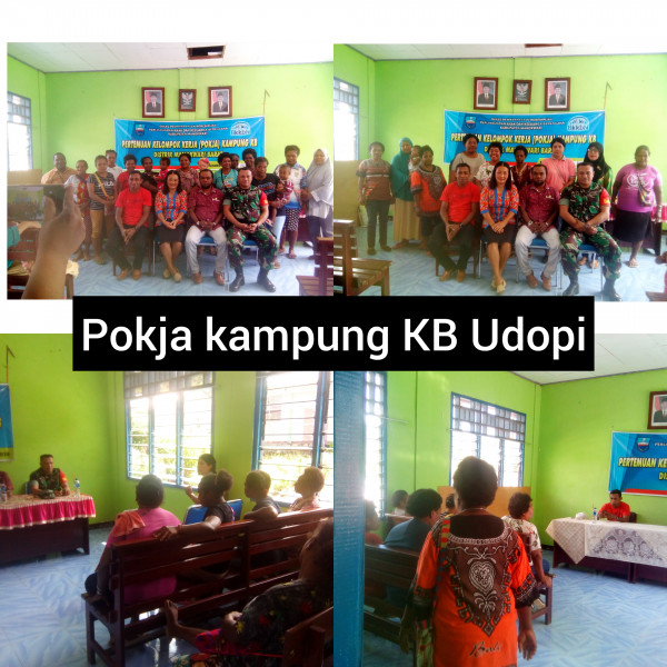 Pertemuan Pokja kampung KB Udopi